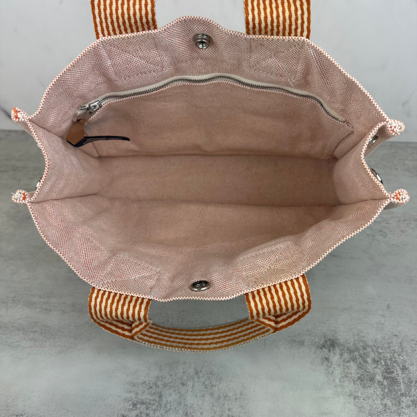 Hermès Toile Fourre-Tout PM