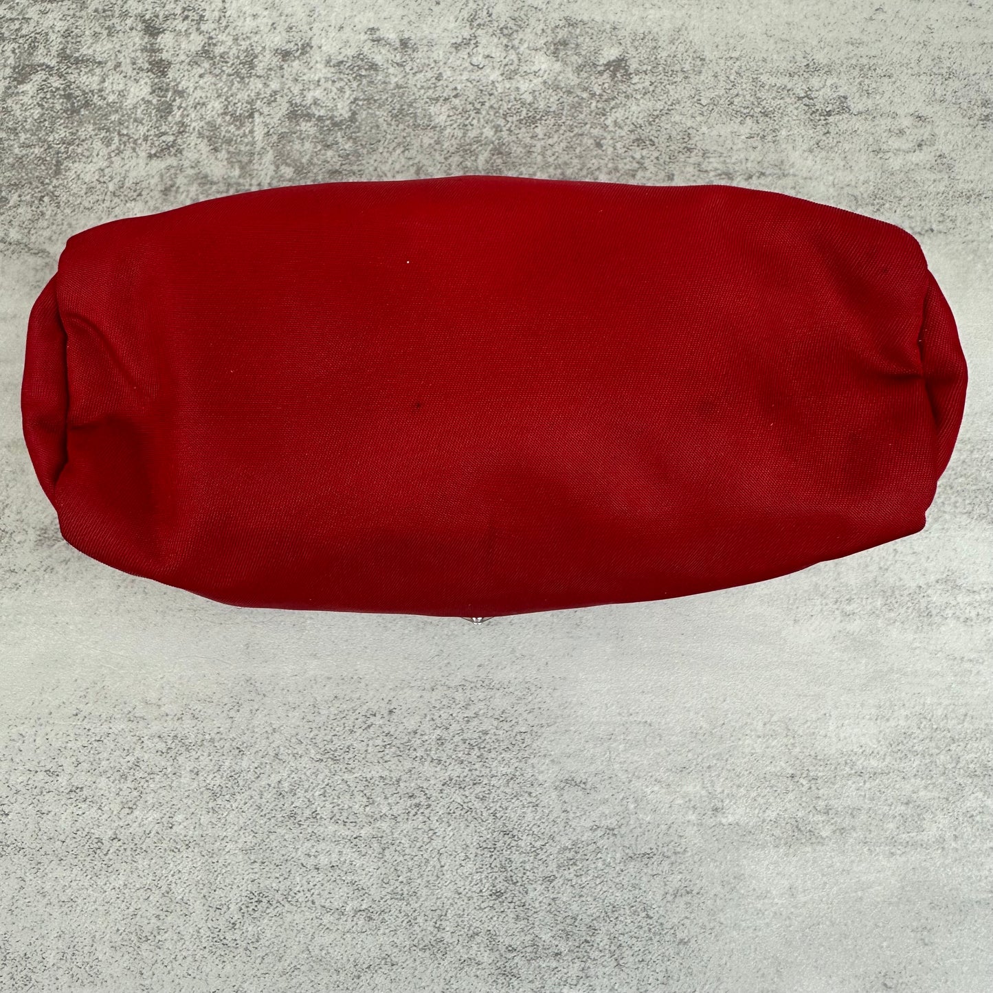 Prada Red Nylon Pouch