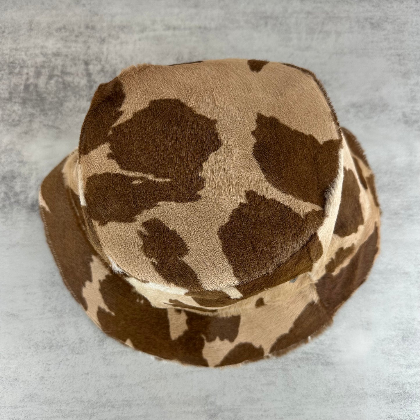 Bottega Veneta Calf Hair Bucket Hat