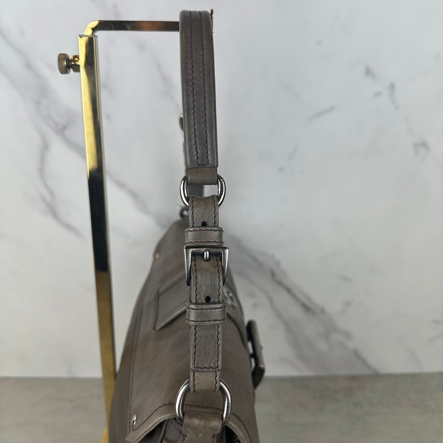 Prada Nylon and Leather Cargo Bag