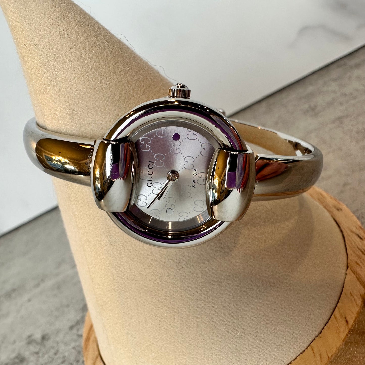 Gucci Silver Bracelet Watch