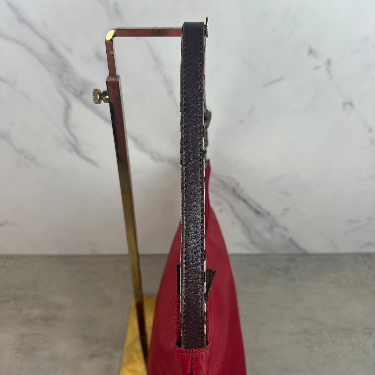 Burberry Blue Label Red Nylon Pochette