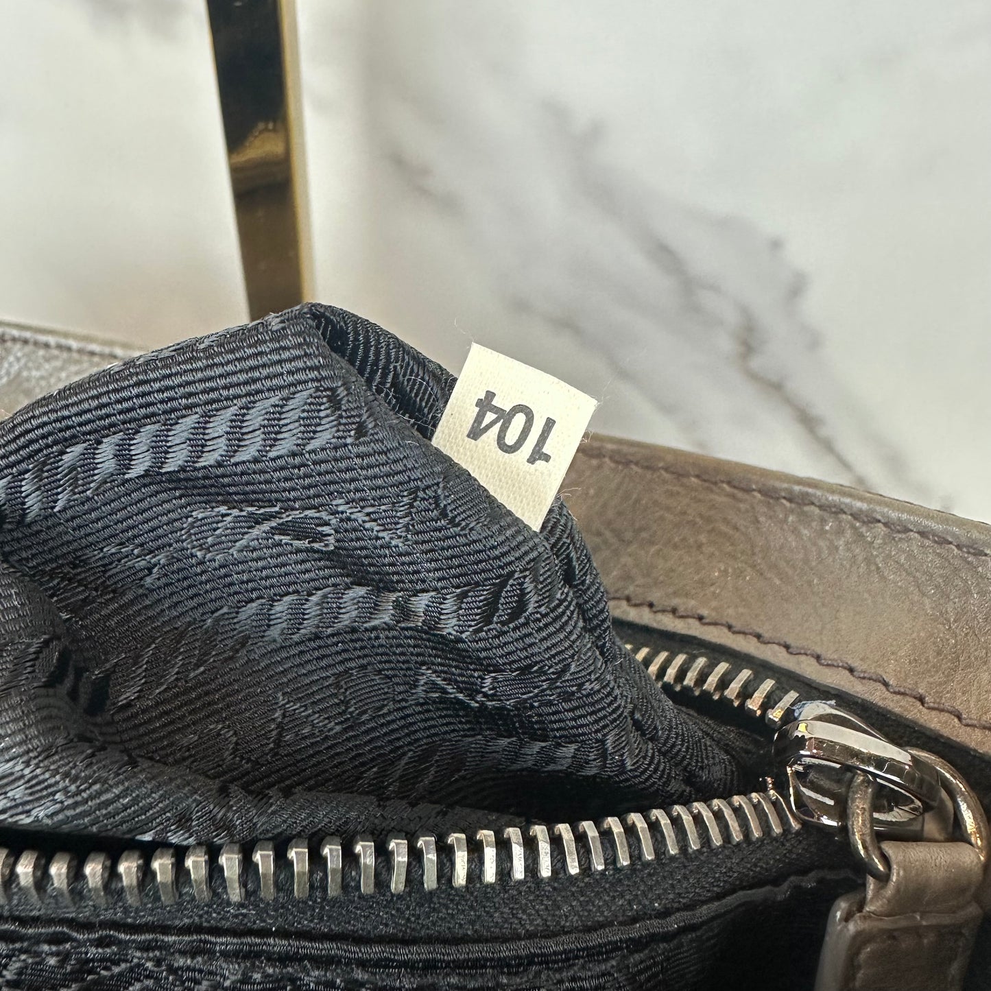 Prada Nylon and Leather Cargo Bag