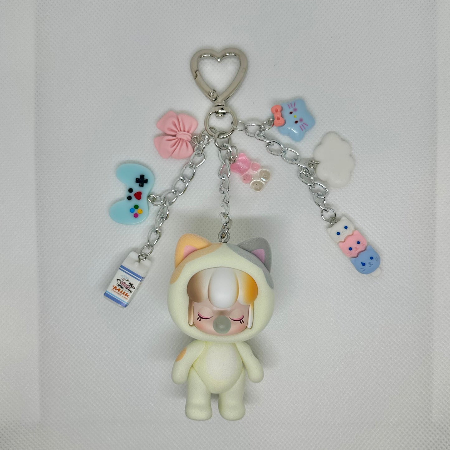 Nanci Fluffy Party Calico Charm