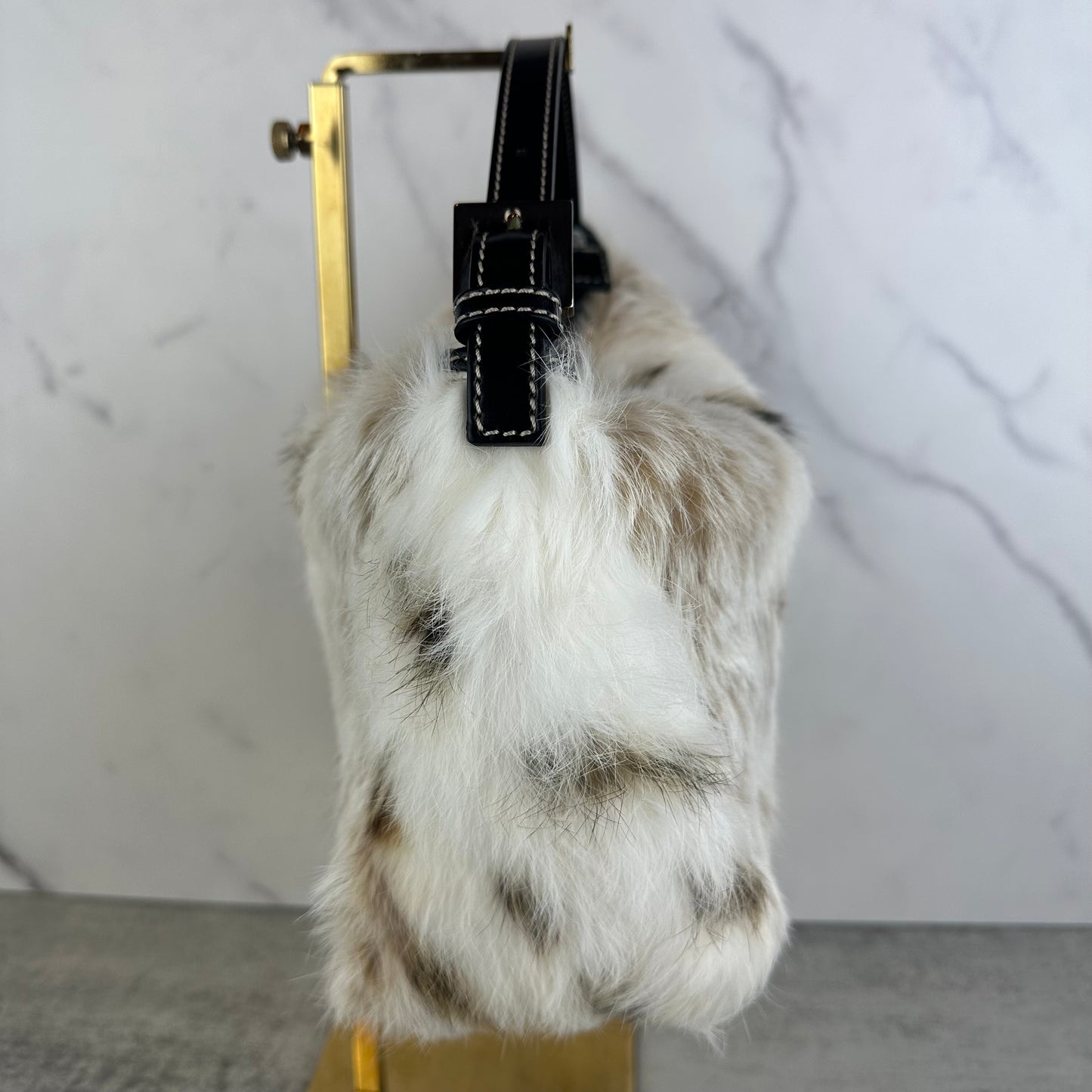 Fendi Rabbit Fur Mini Pochette