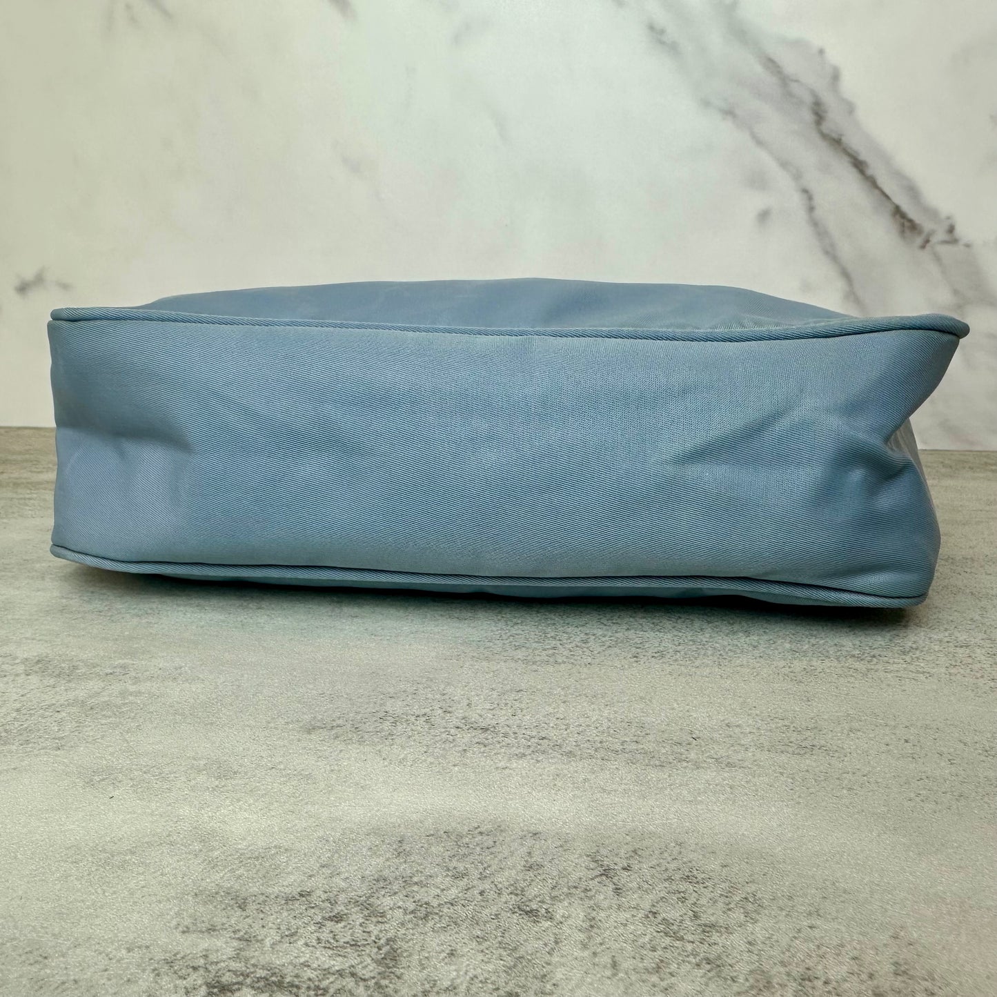Prada Blue Nylon Pochette