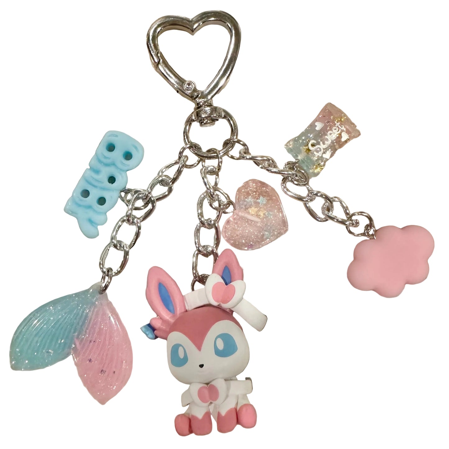 Sylveon Pokemon Vinyl Figure Mini Charm