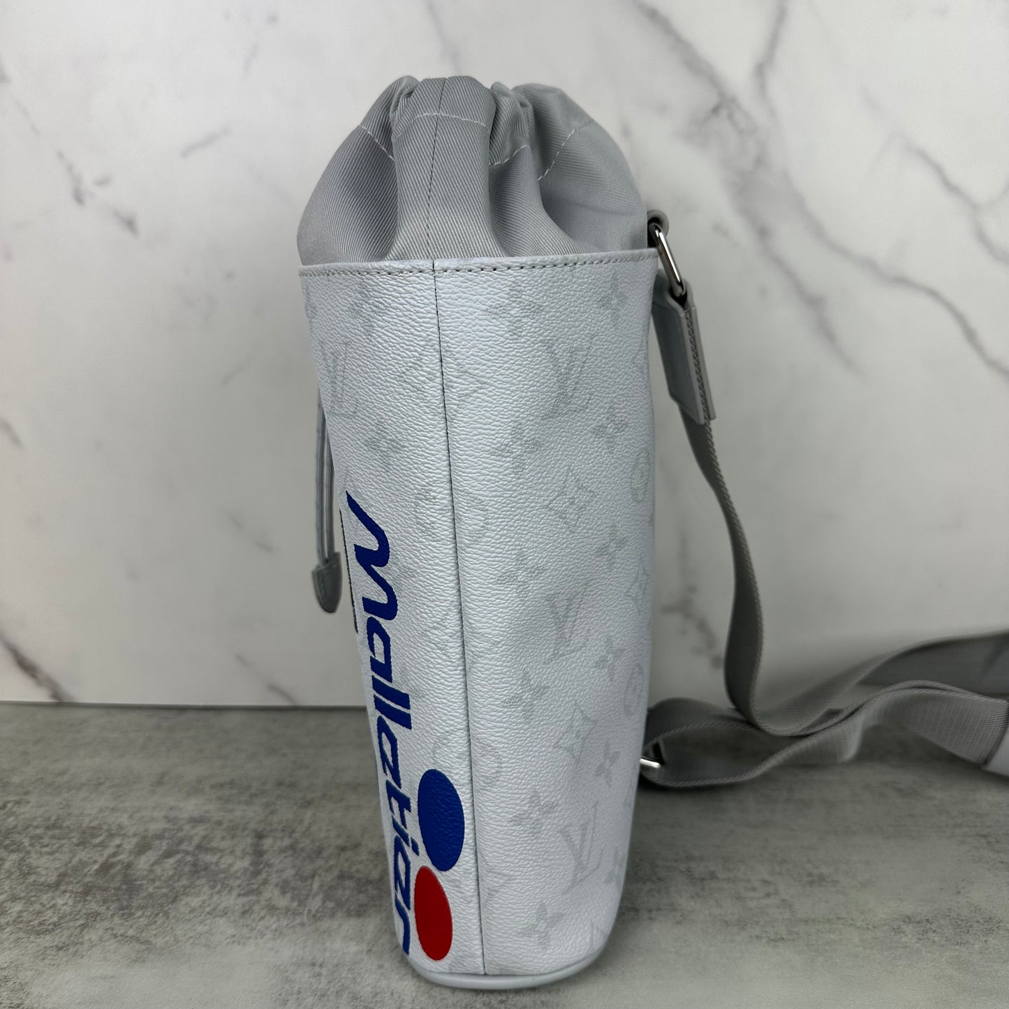 Louis Vuitton Limited Edition Monogram Chalk Sling Bag