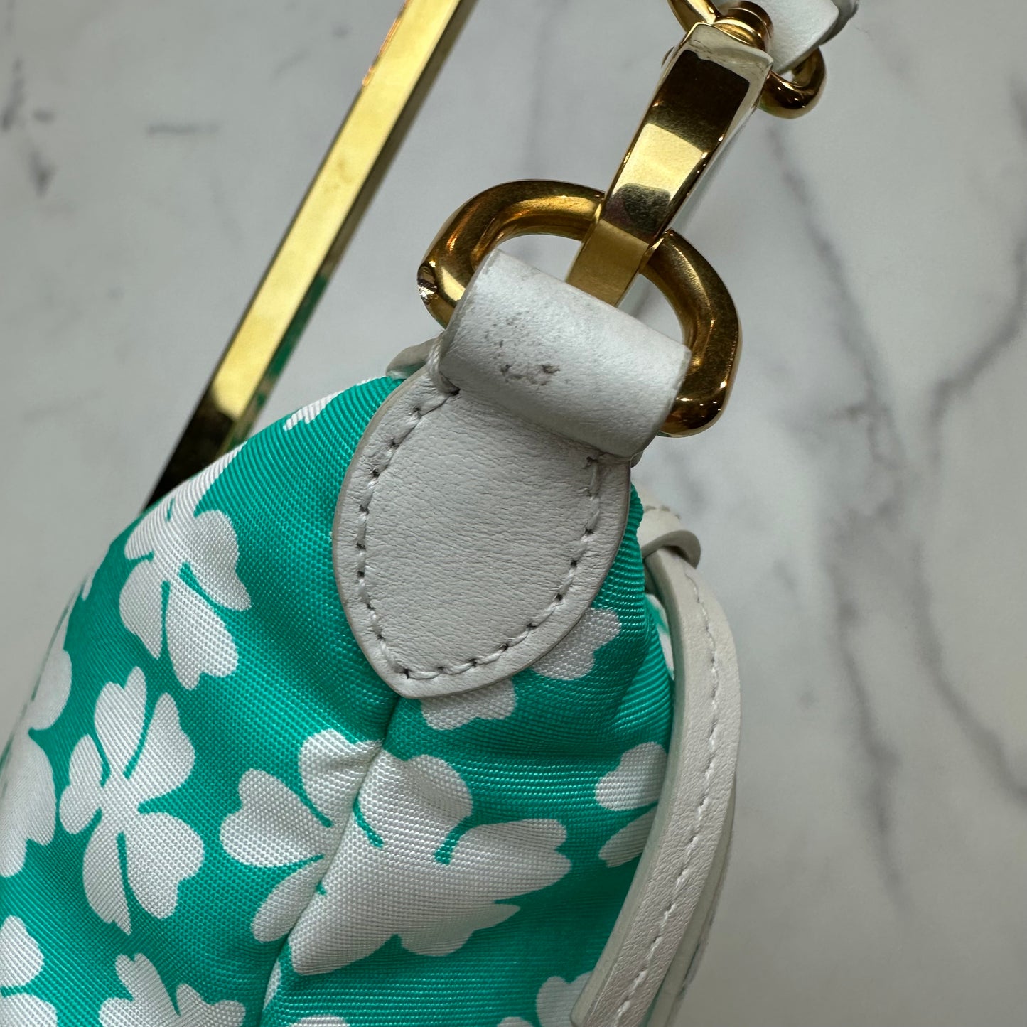 Miu Miu Nylon Top Handle Bag