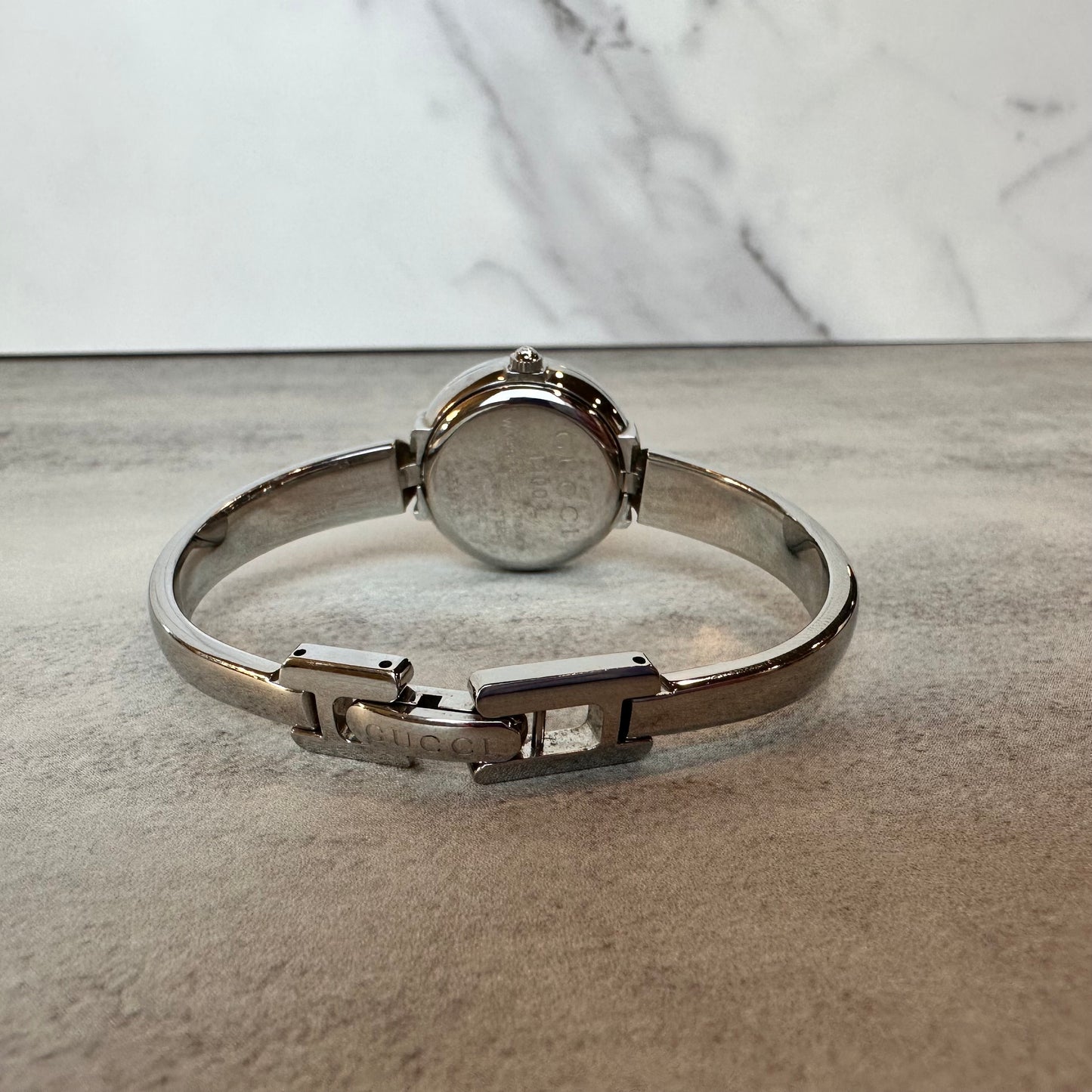 Gucci Silver Bracelet Watch