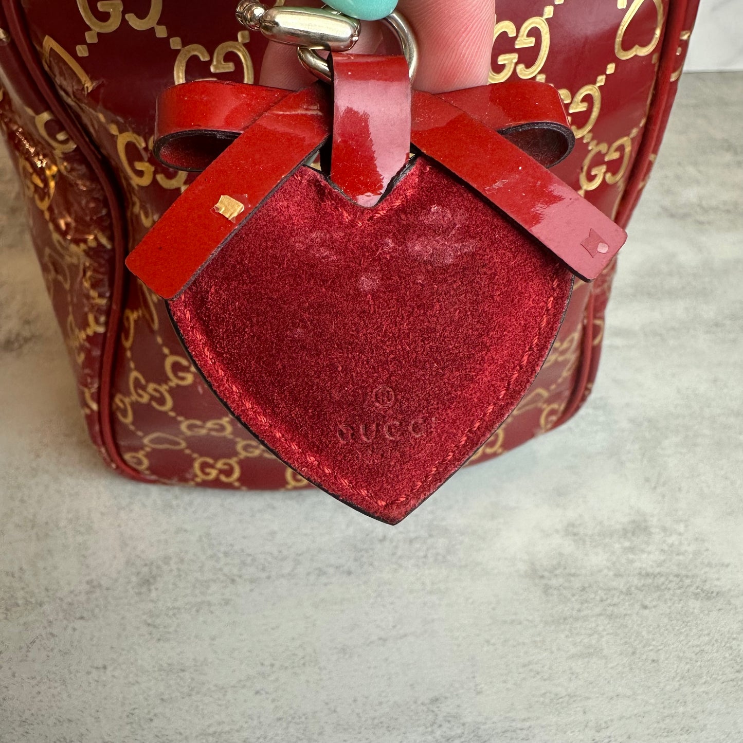 Gucci GG Valentine Medium Joy Boston Bag