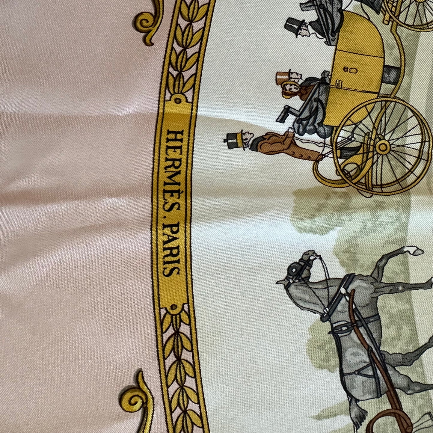 Hermès "La Promenade de Longchamps" Silk Scarf
