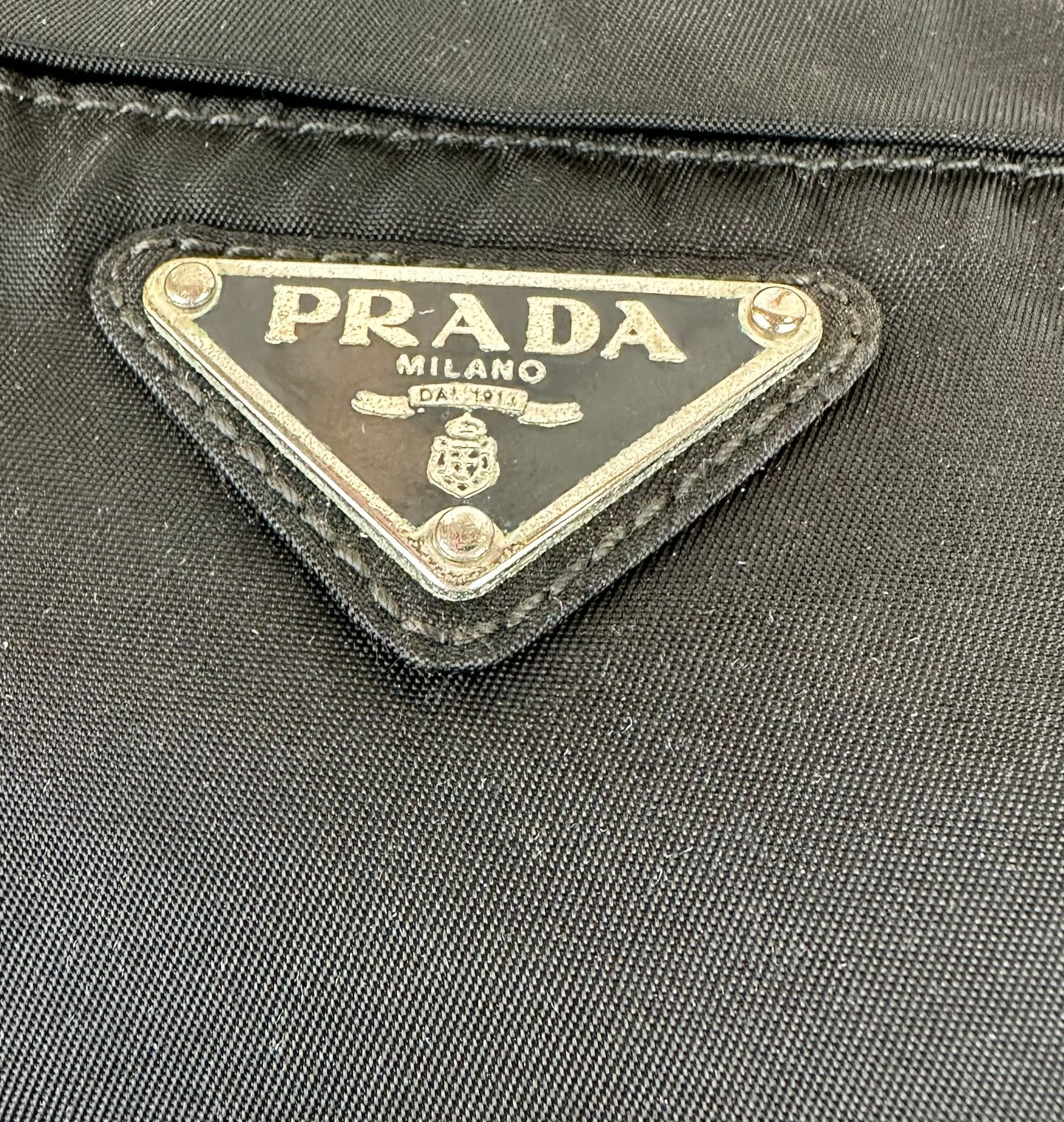 Prada Black Nylon Belt Bag