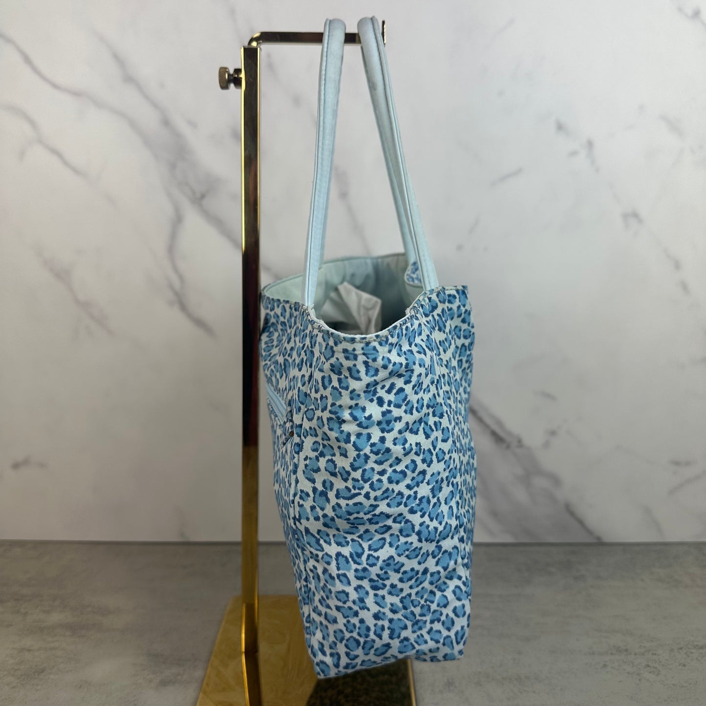 Bottega Veneta Leopard Print Shoulder Bag