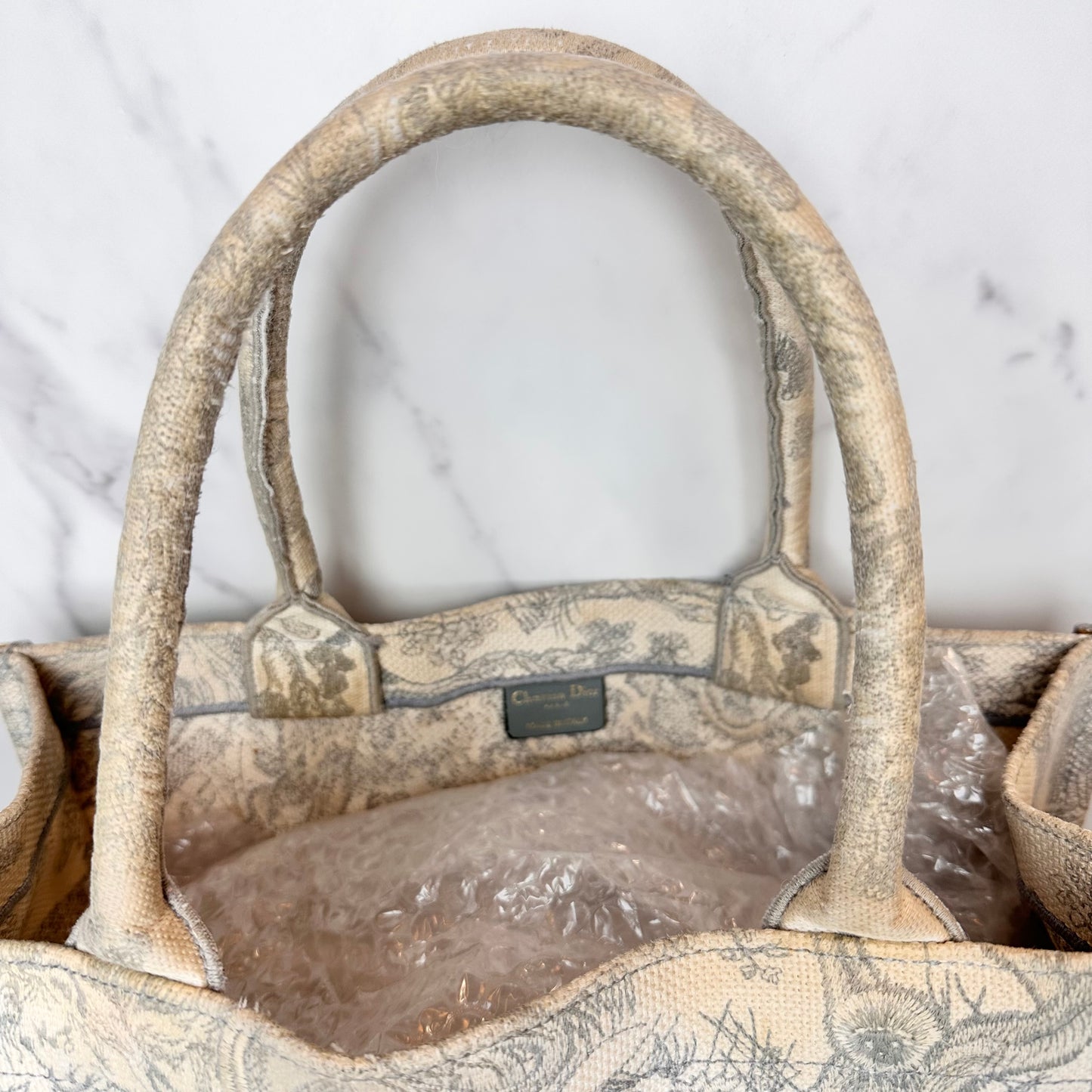 Dior Medium Dioriviera Toile De Jouy Book Tote