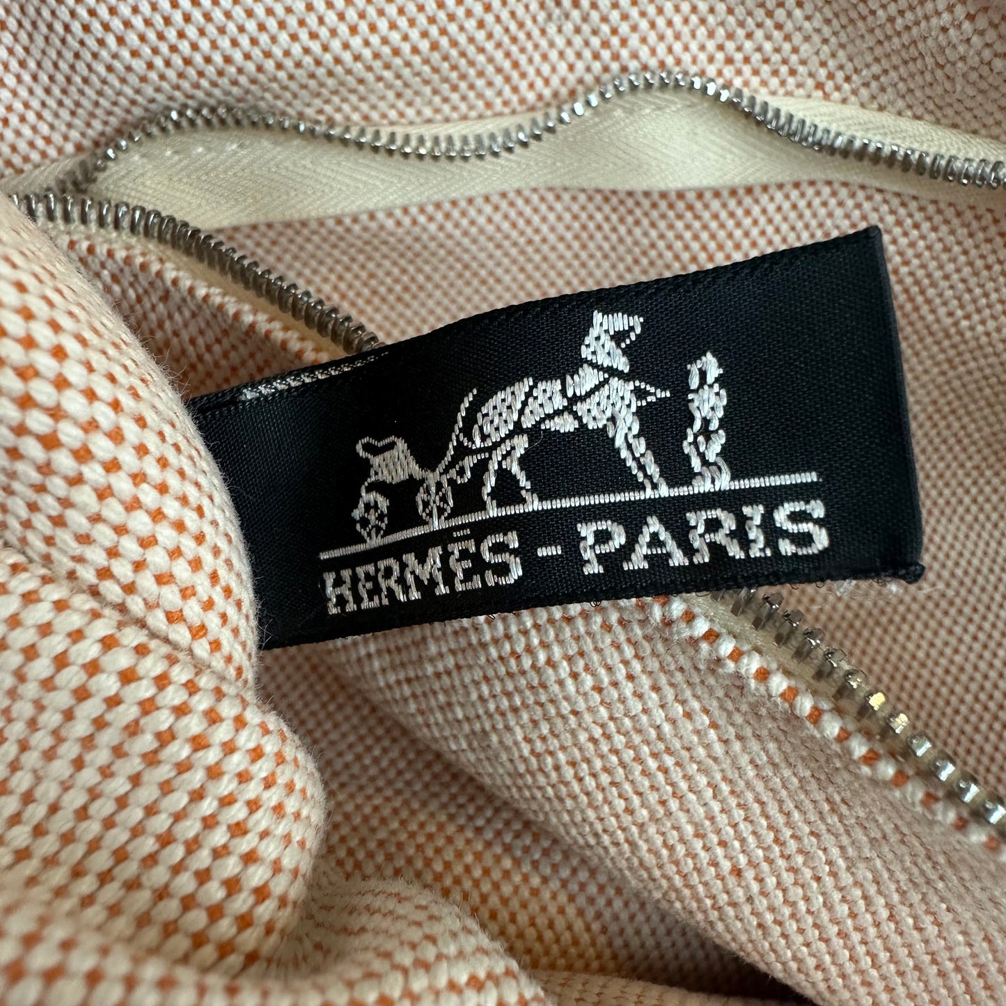 Hermès Toile Fourre-Tout PM