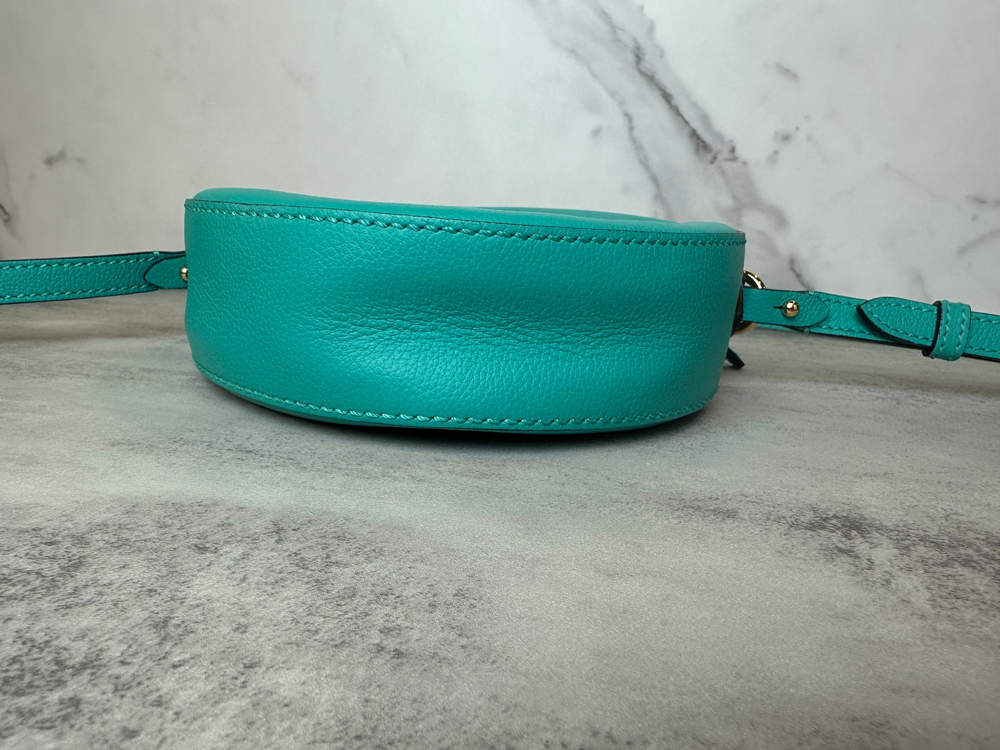 Versace Disco Medusa Head Leather Crossbody Bag