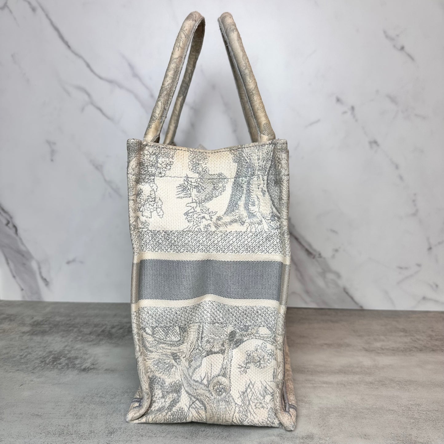 Dior Medium Dioriviera Toile De Jouy Book Tote