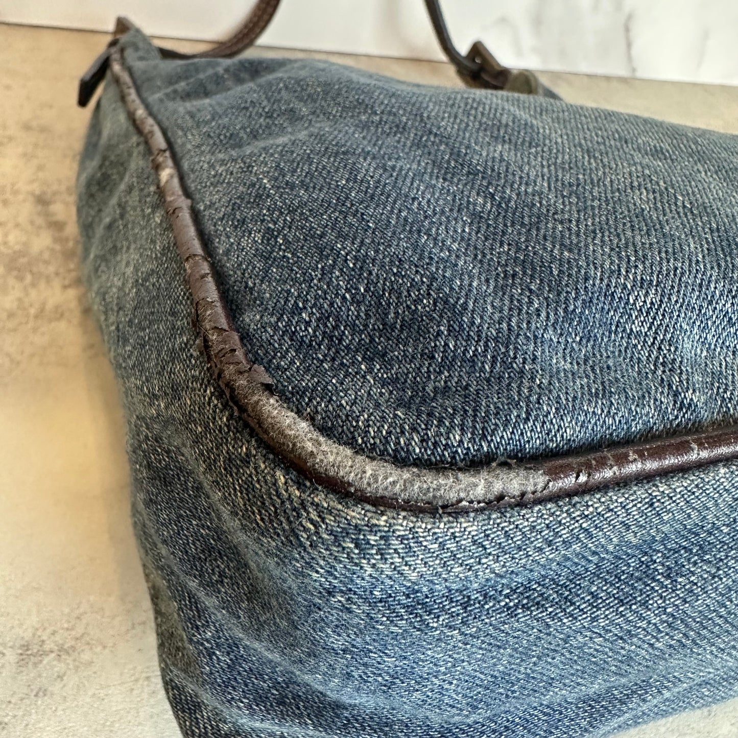 Fendi Denim Hobo Bag