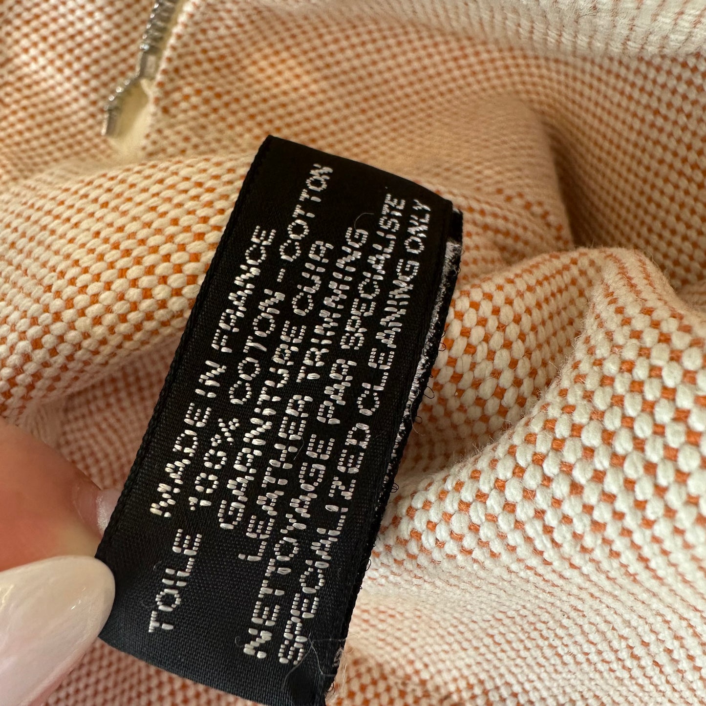 Hermès Toile Fourre-Tout PM