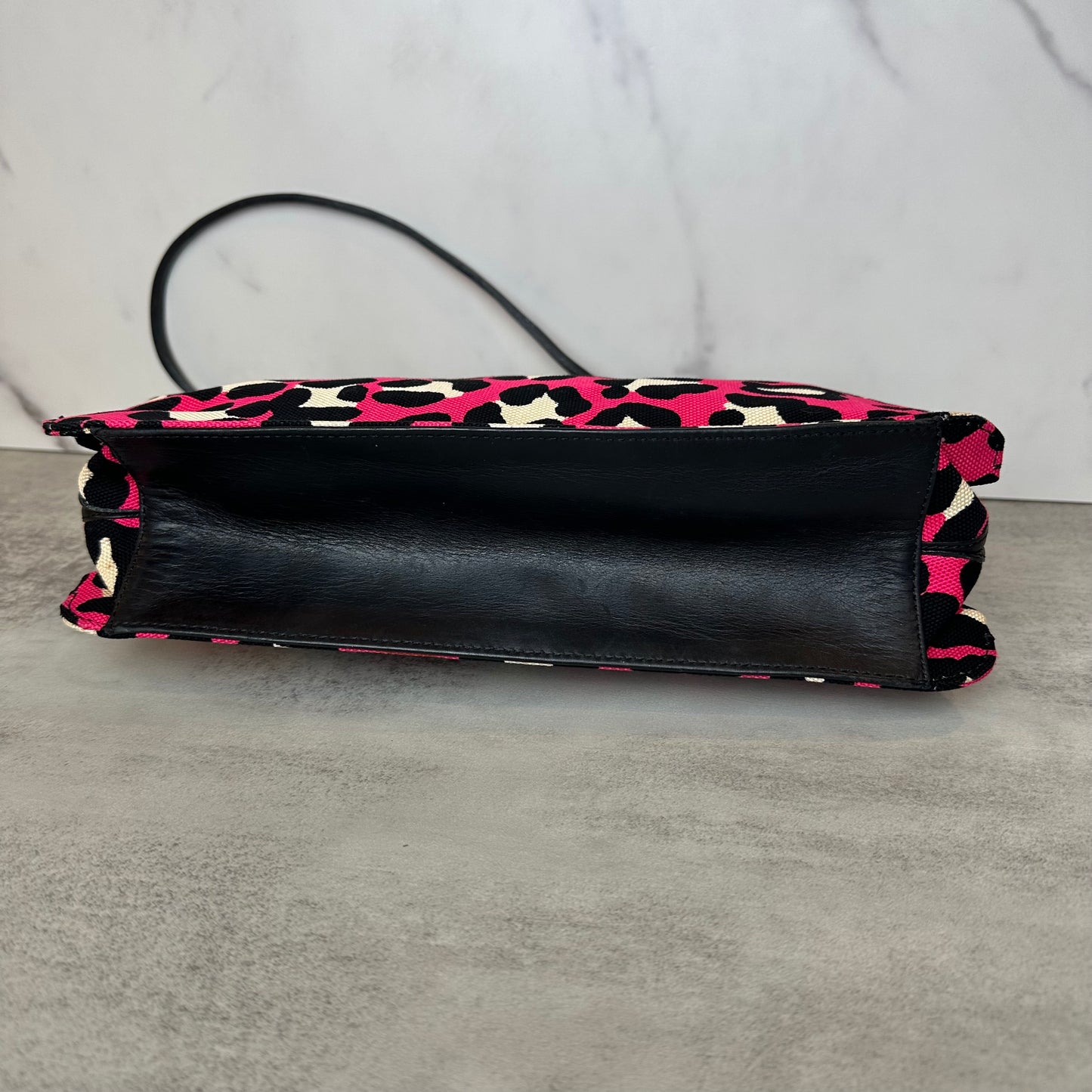 Bottega Veneta Vintage Leopard Shoulder Bag