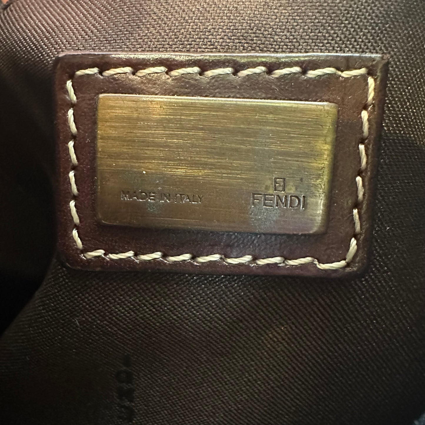 Fendi Denim Hobo Bag