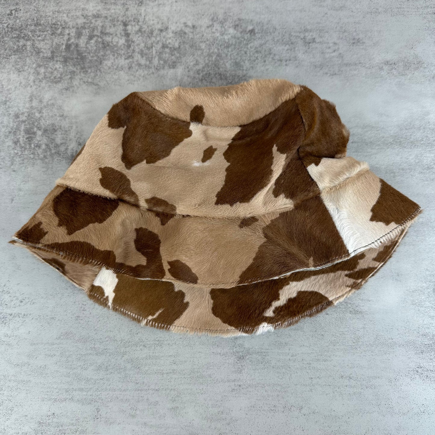 Bottega Veneta Calf Hair Bucket Hat