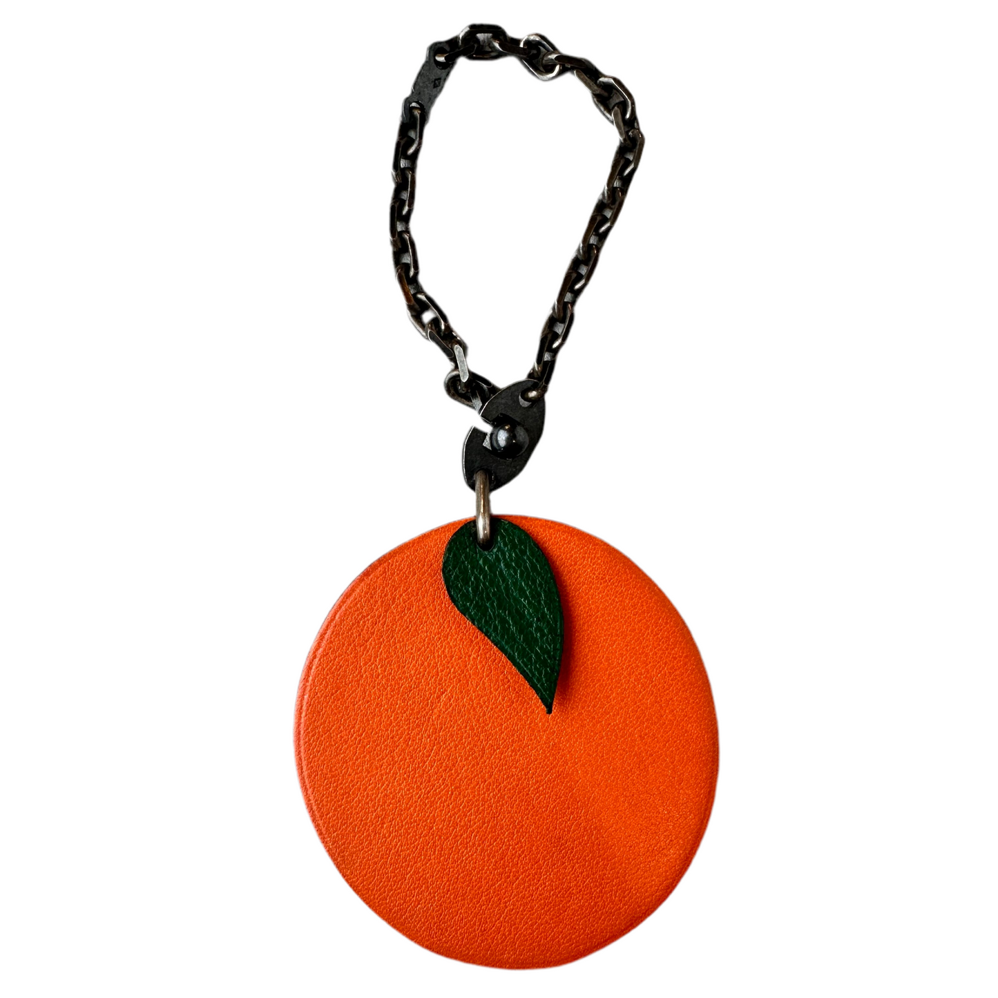 Hermès Chevre Mysore Orange Bag Charm