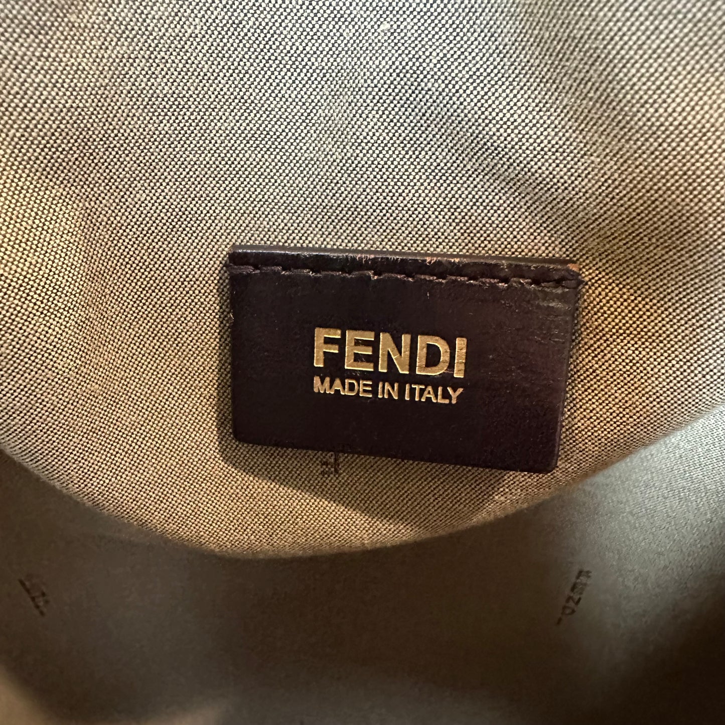 Fendi Leopard Jacquard Shopper Tote