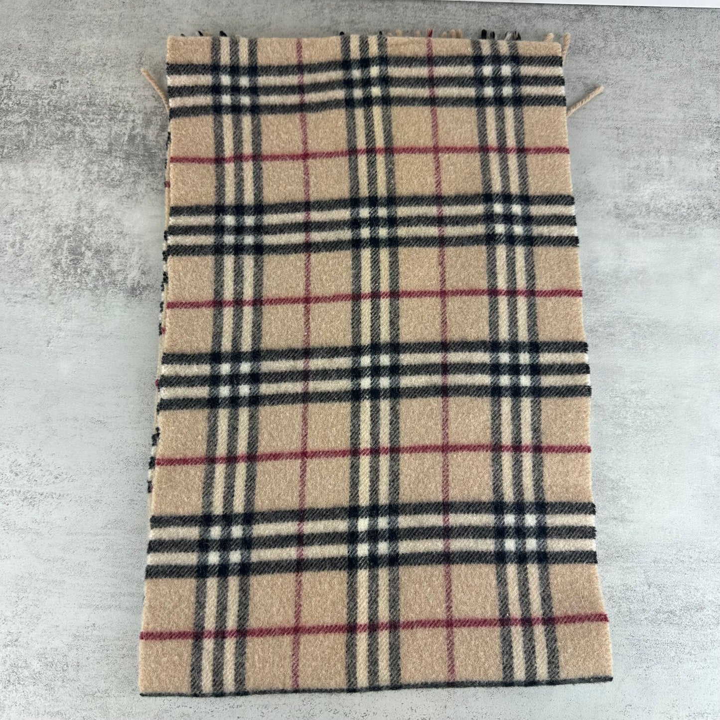Burberry Lambswool Nova Check Scarf