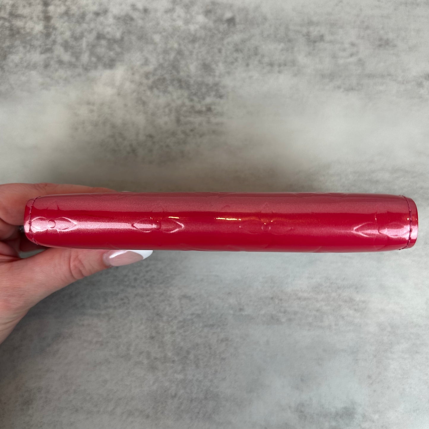 Louis Vuitton Pink Vernis Agenda PM