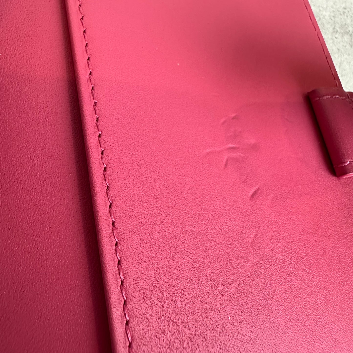 Louis Vuitton Pink Vernis Agenda PM