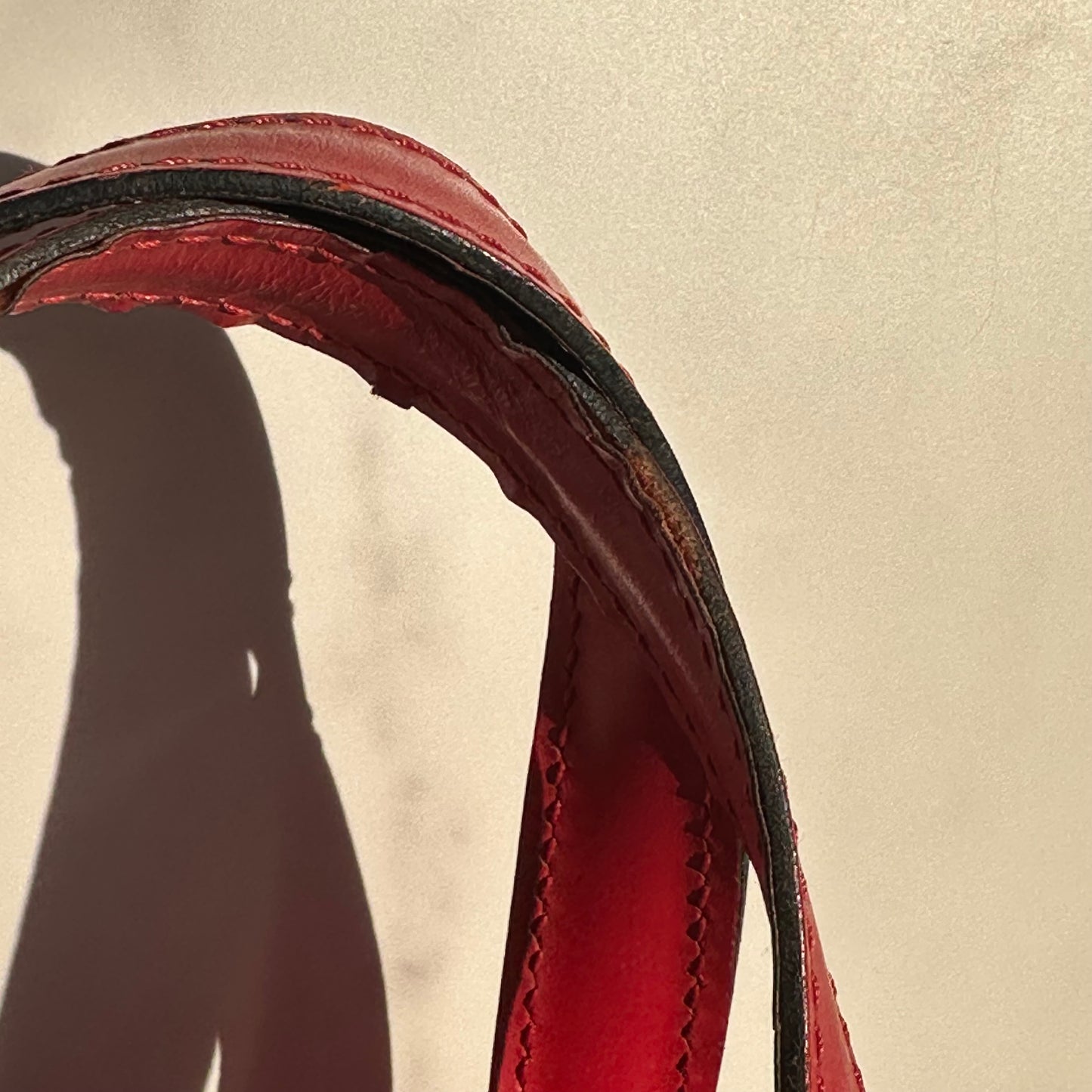 Louis Vuitton Epi Saint Jacques PM Castillan Red