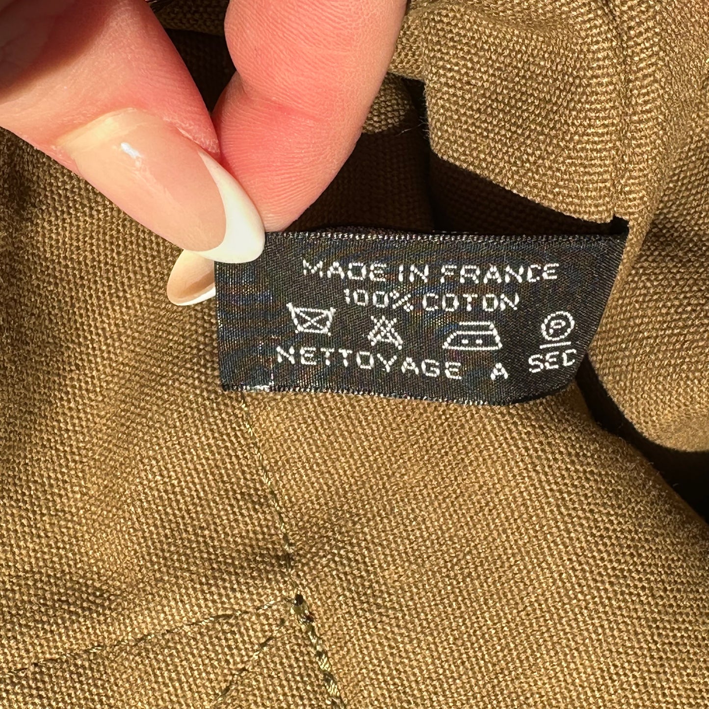 Hermès Green Toile Fourre-Tout PM