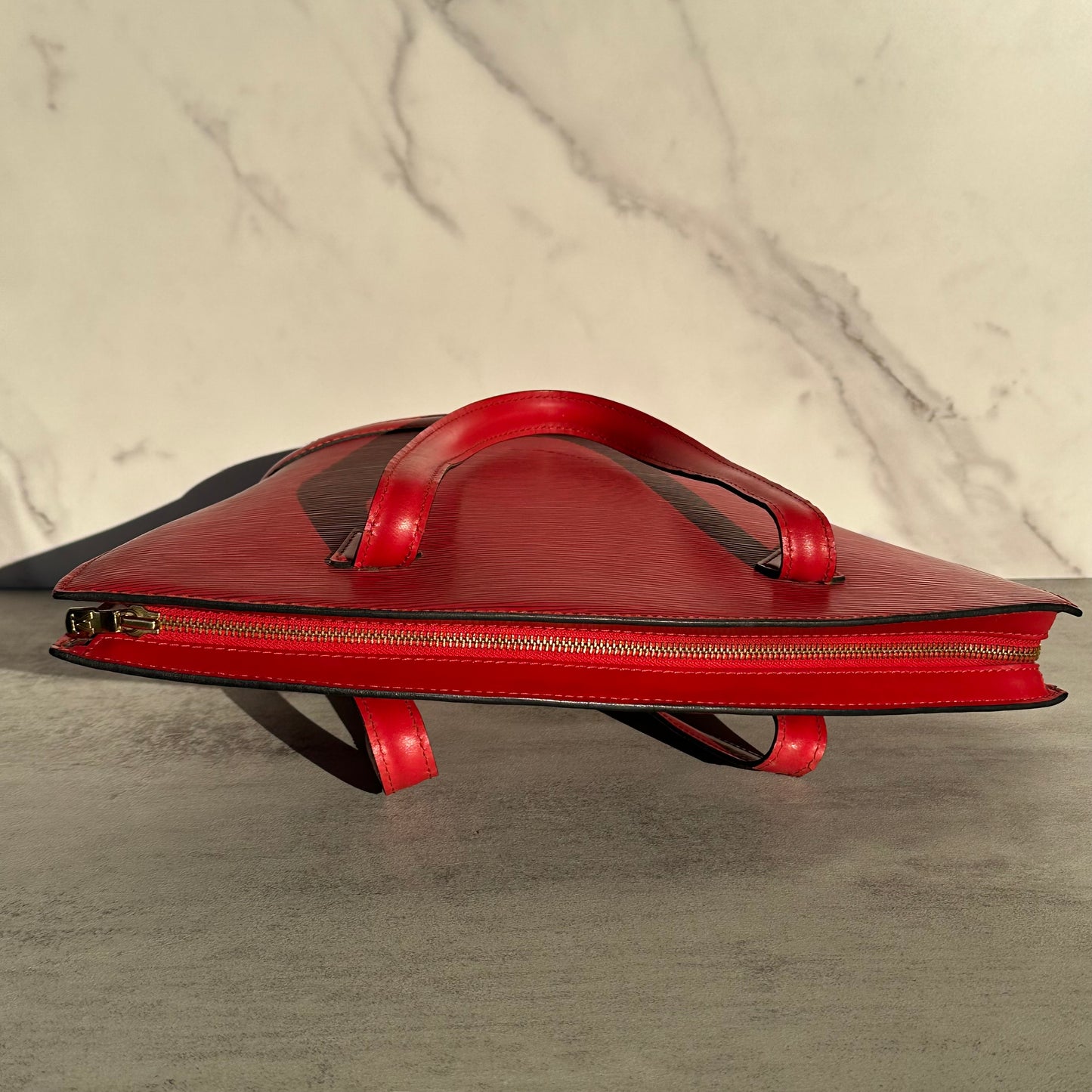 Louis Vuitton Epi Saint Jacques PM Castillan Red