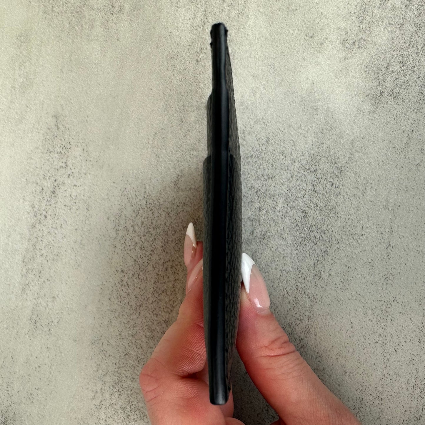 Balenciaga Black Leather Card Holder