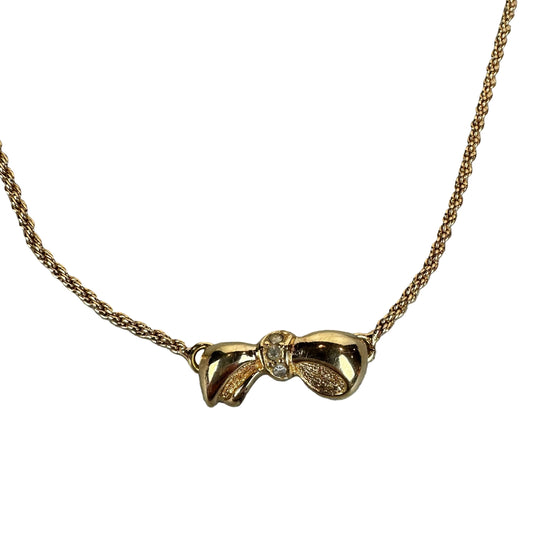 RARE Vintage Christian Dior Bow Necklace