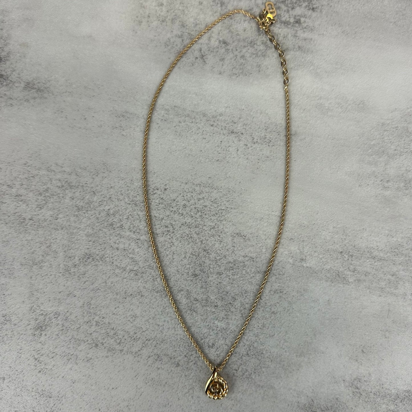 Vintage Christian Dior Pendant Necklace