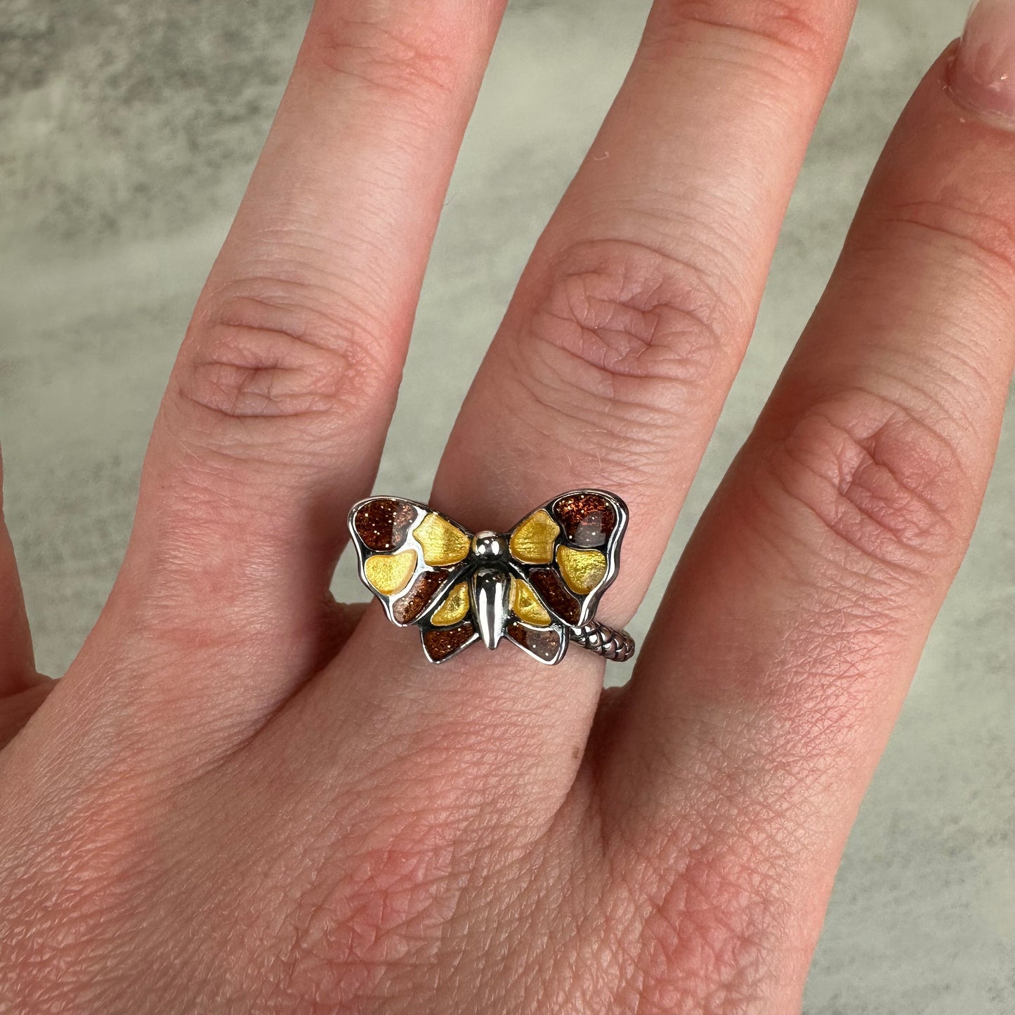 Bottega Veneta Butterfly Ring