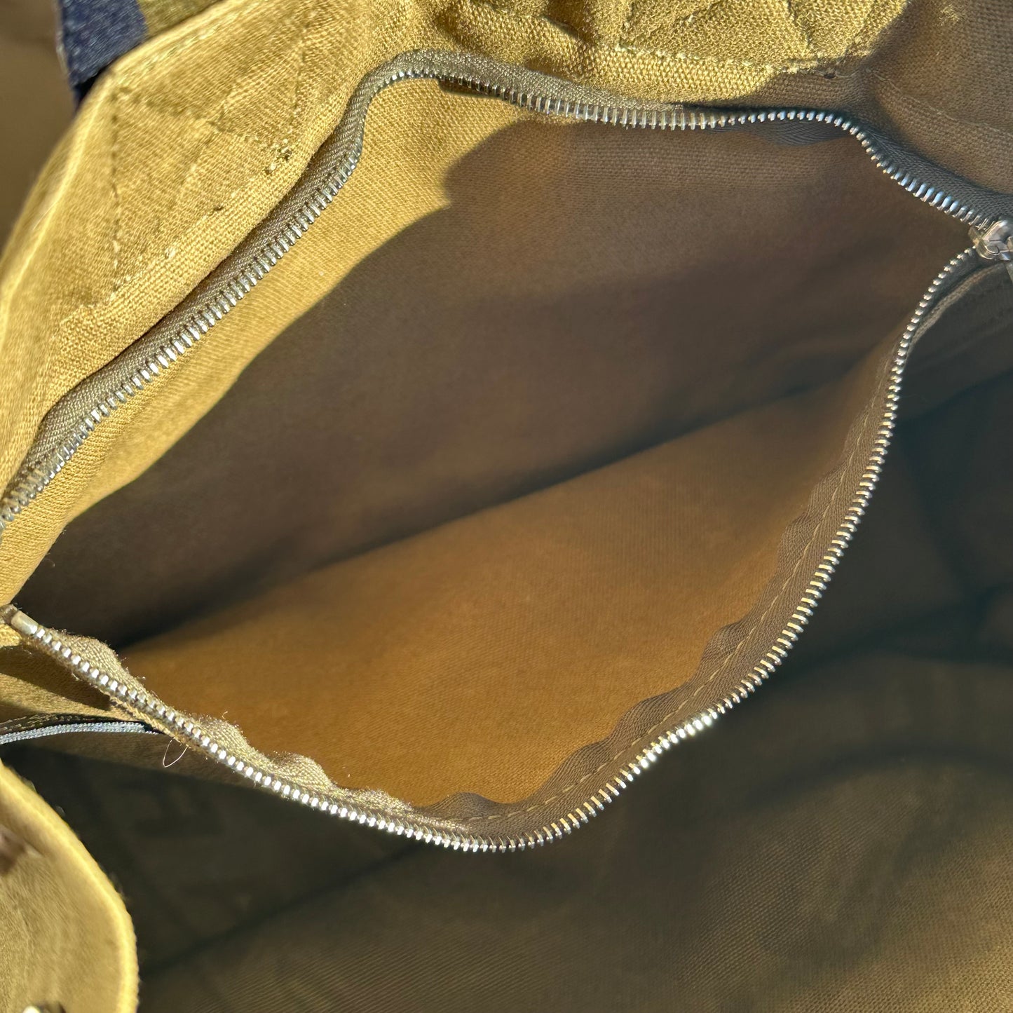 Hermès Green Toile Fourre-Tout PM