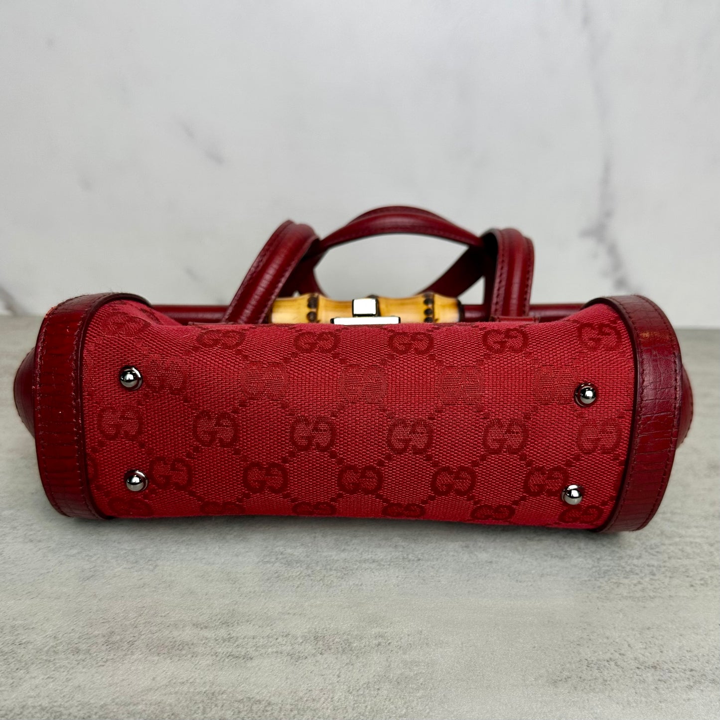 Gucci Mini Bamboo Bullet Bag