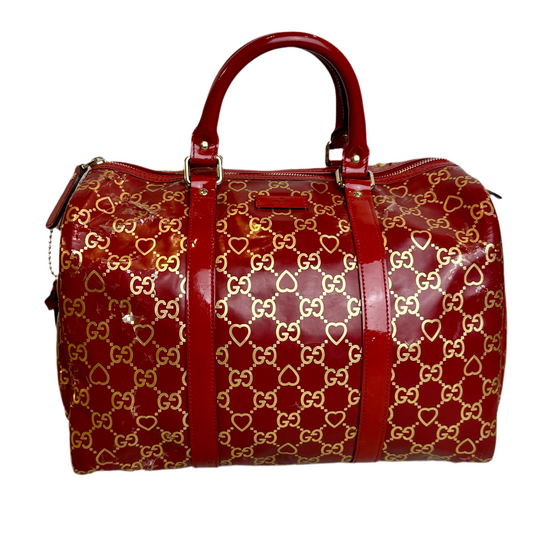 Gucci GG Valentine Medium Joy Boston Bag
