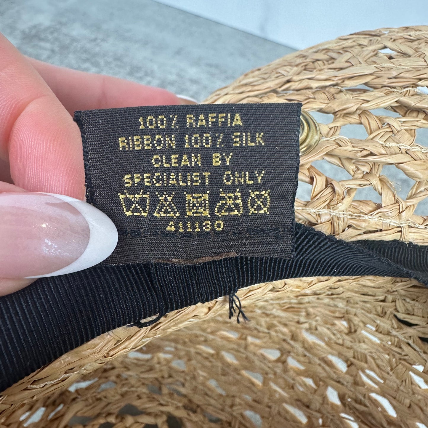 Louis Vuitton Panama Raffia Hat