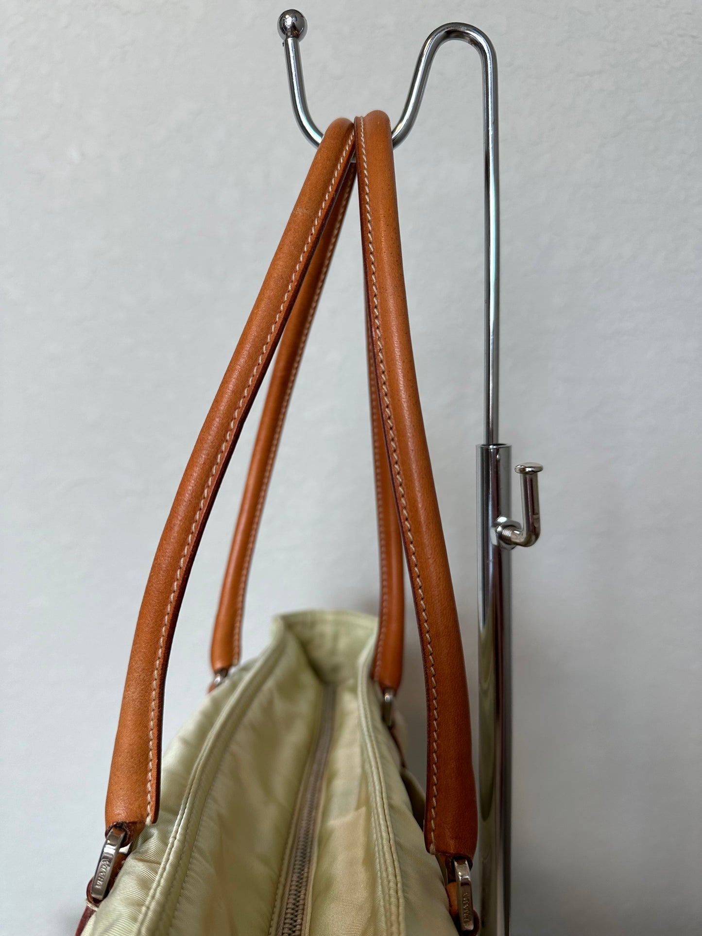 Prada Tessuto Tote Bag Beige