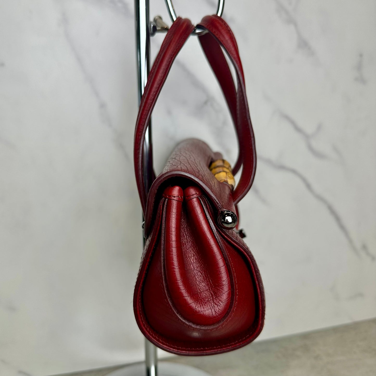 Gucci Mini Bamboo Bullet Bag