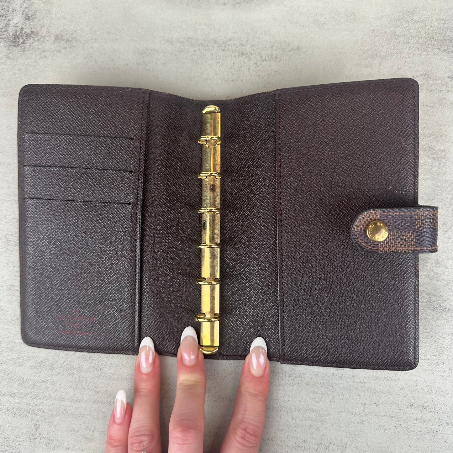 Louis Vuitton Damier Ebene Agenda PM