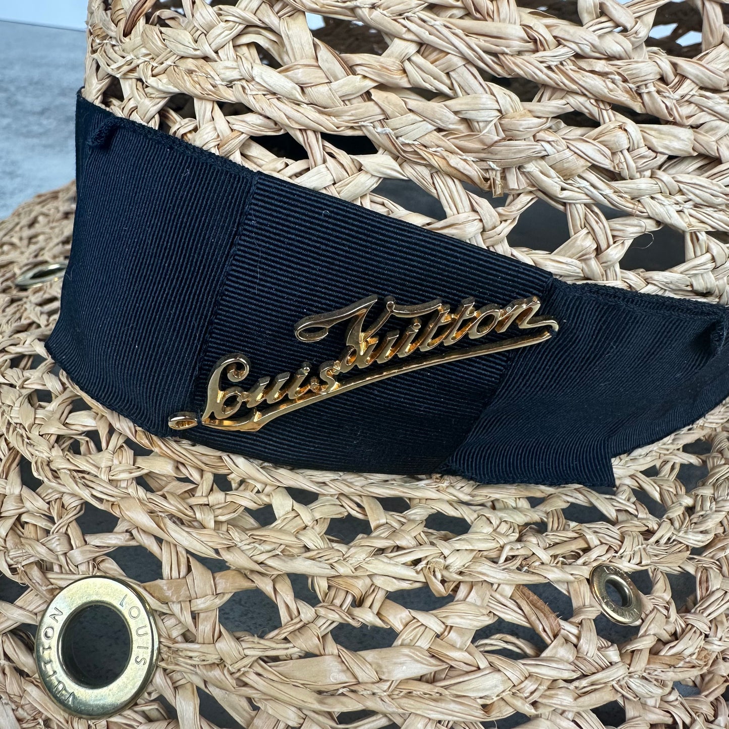 Louis Vuitton Panama Raffia Hat
