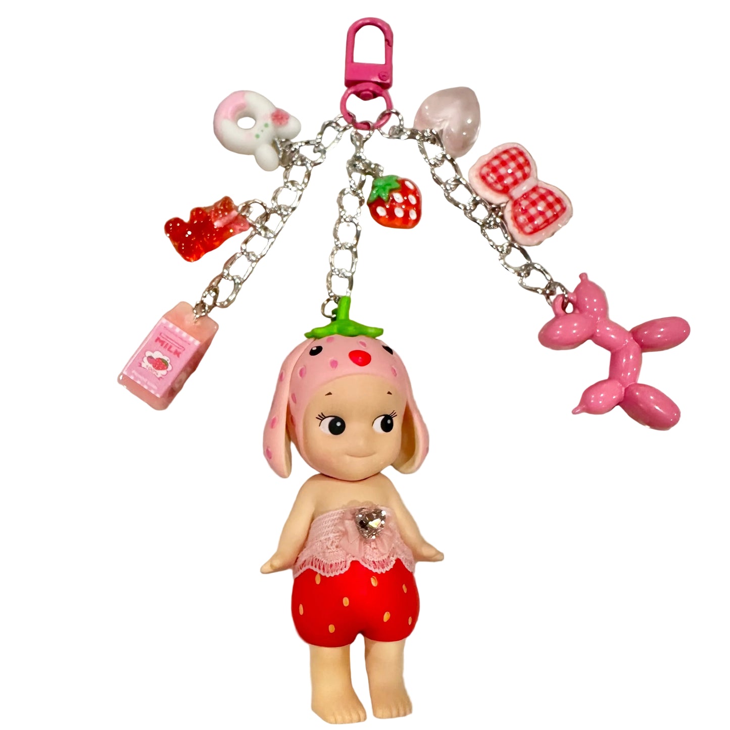 Sonny Angel Strawberry Love Puppy Charm