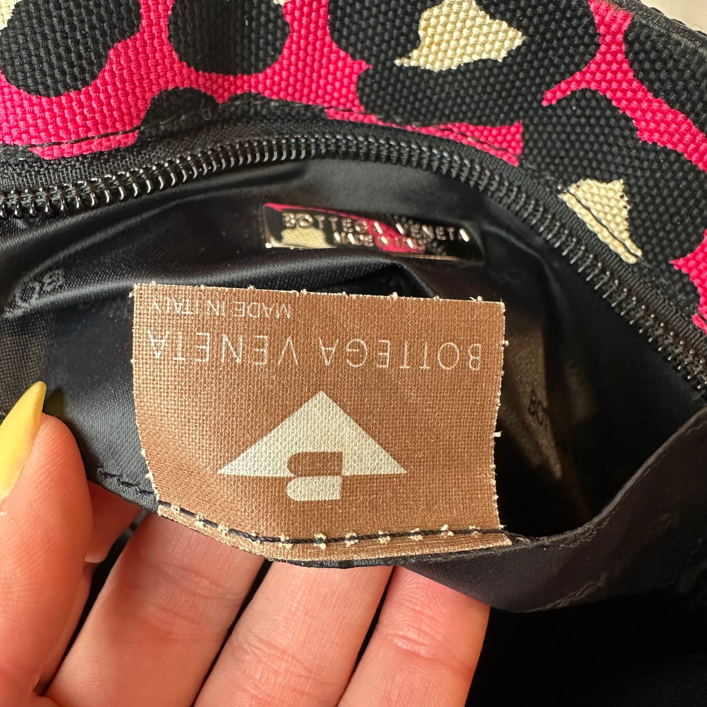 Bottega Veneta Vintage Leopard Shoulder Bag