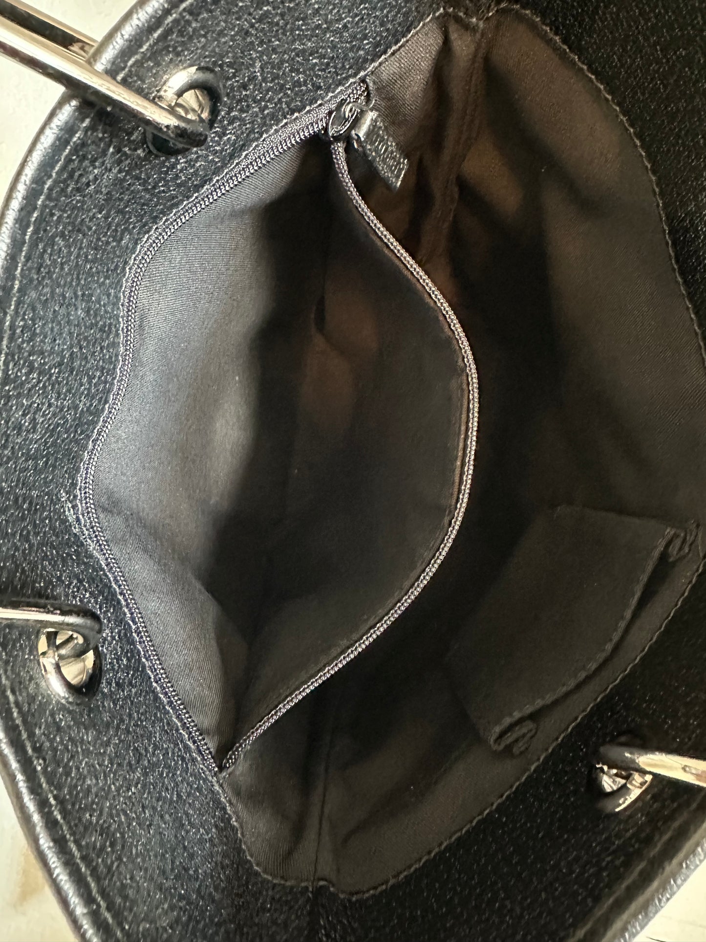 Gucci Black GG Canvas Eclipse Tote Bag